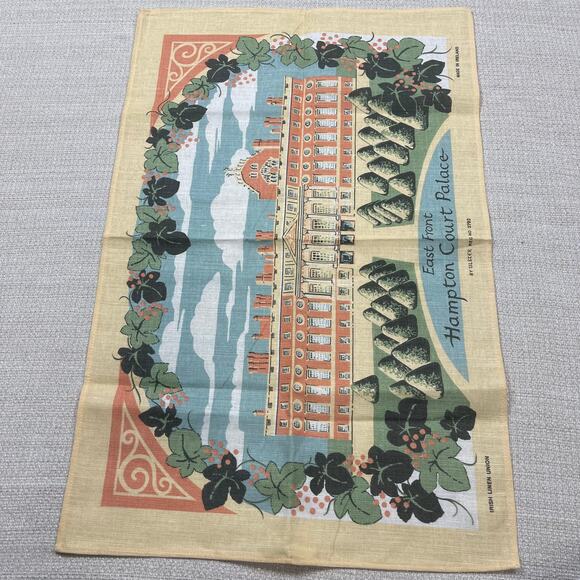 Ulster‎ Weavers Hampton Court Palace Tea Towel  Irish Linen Union - Picture 1 of 6